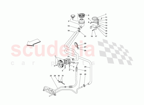 Part Diagram for Ferrari 198519
