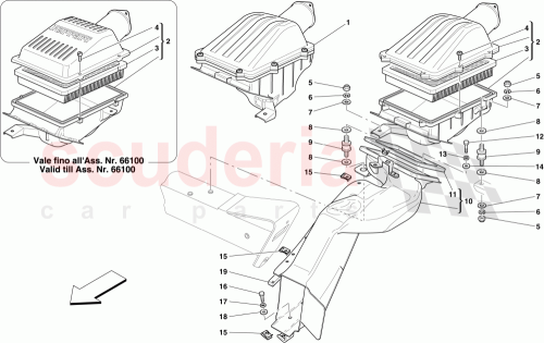 Part Diagram for Ferrari 245805