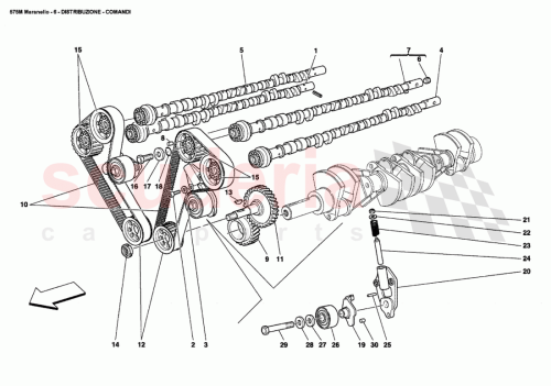 Part Diagram for Ferrari 208373