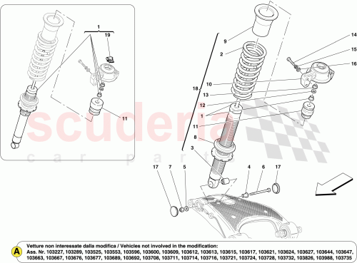 Part Diagram for Ferrari 188996