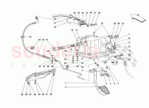 Part Diagram for Ferrari 12638524