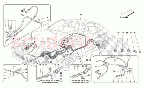 Part Diagram for Ferrari 175002