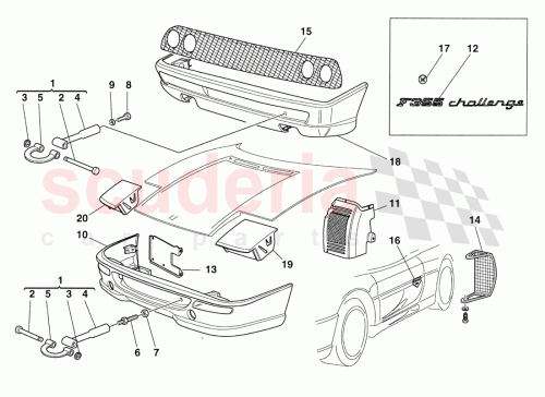 Part Diagram for Ferrari 65775300
