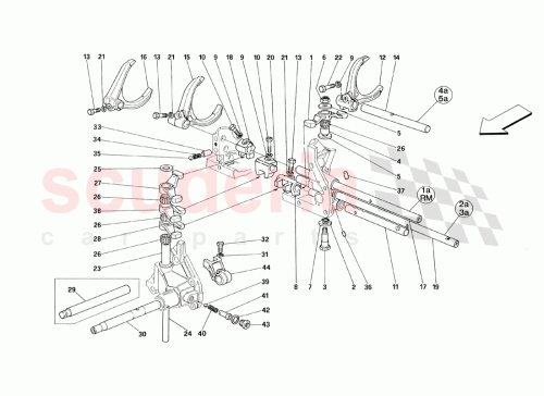 Part Diagram for Ferrari 16043436