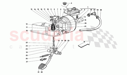 Part Diagram for Ferrari 103167