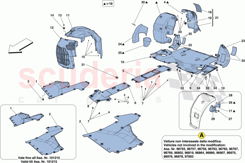 Part Diagram for Ferrari 81722200
