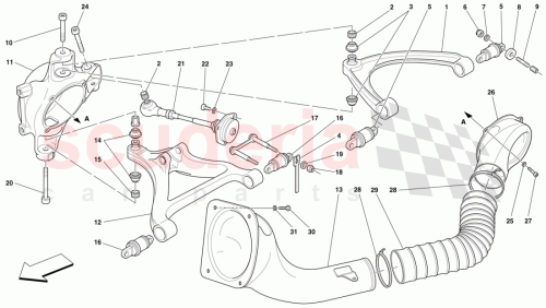 Part Diagram for Ferrari 65983000