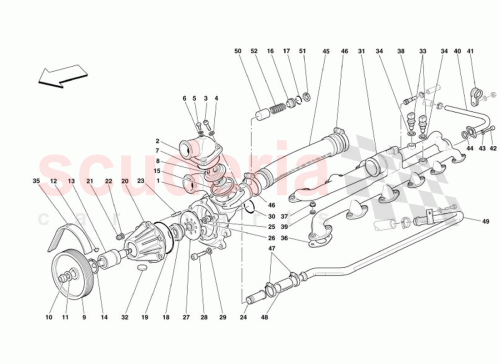 Part Diagram for Ferrari 141332