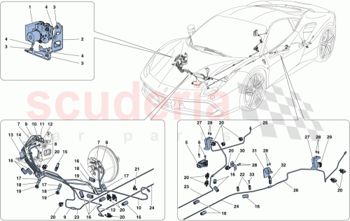 Part Diagram for Ferrari 234285