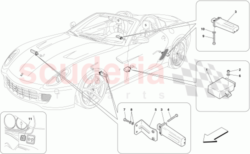 Part Diagram for Ferrari 244750