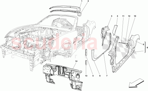 Part Diagram for Ferrari 82830711