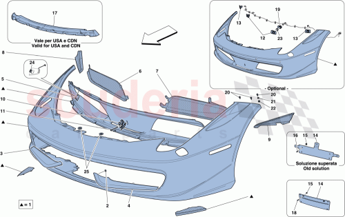 Part Diagram for Ferrari 83262500