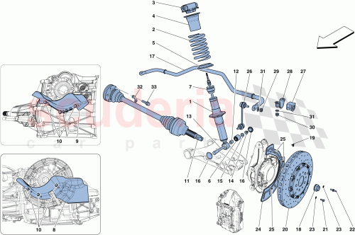 Part Diagram for Ferrari 211236