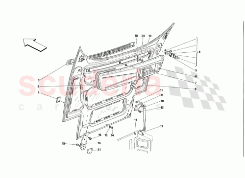 Part Diagram for Ferrari 973053