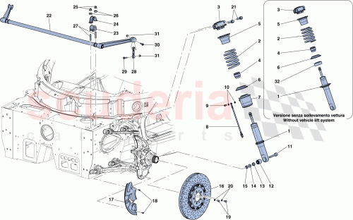 Part Diagram for Ferrari 277168
