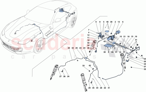 Part Diagram for Ferrari 330724