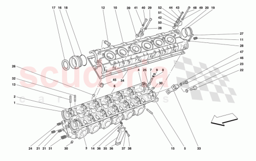 Part Diagram for Ferrari 151676