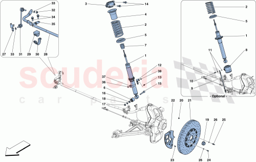 Part Diagram for Ferrari 12648101