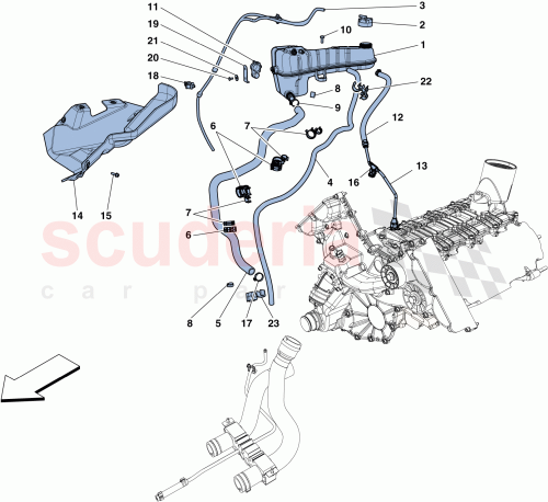 Part Diagram for Ferrari 268188