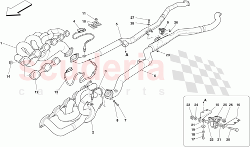Part Diagram for Ferrari 190622
