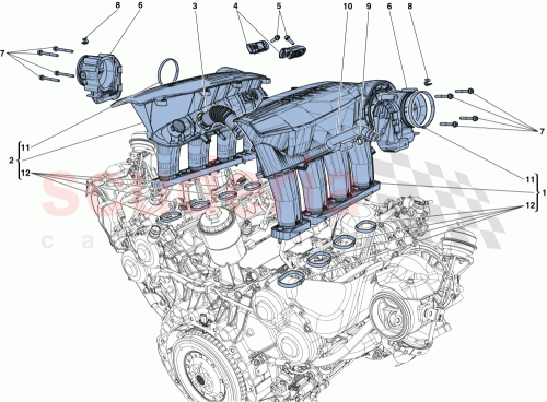 Part Diagram for Ferrari 283538