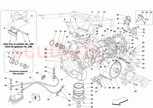 Part Diagram for Ferrari 14446924
