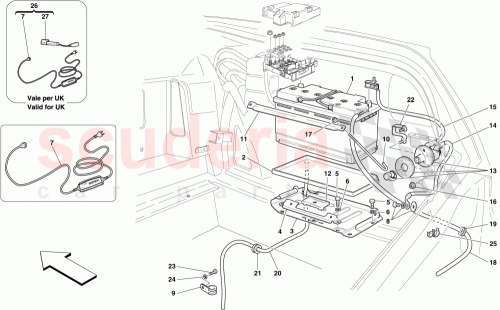Part Diagram for Ferrari 191533