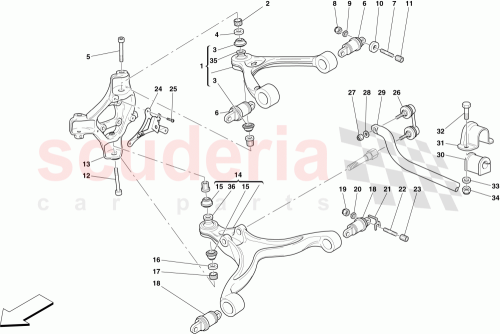 Part Diagram for Ferrari 200656