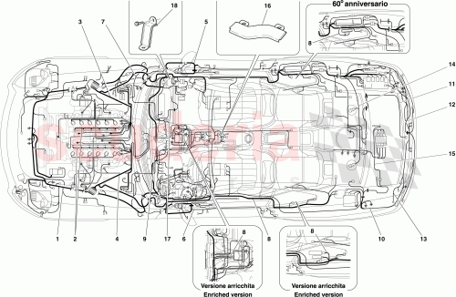 Part Diagram for Ferrari 193985