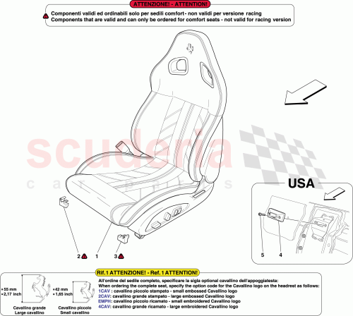 Part Diagram for Ferrari 69000500