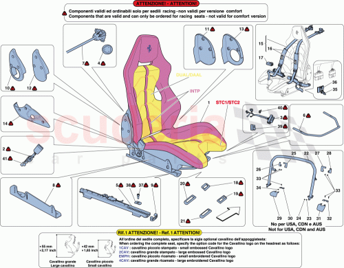 Part Diagram for Ferrari 83456200