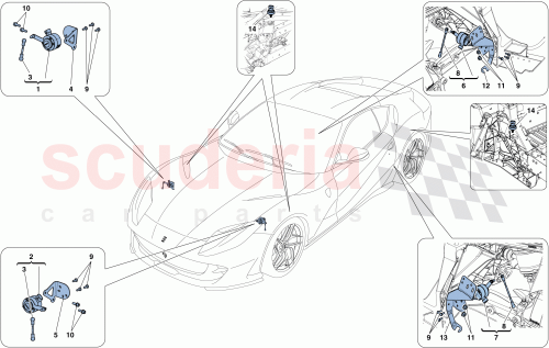 Part Diagram for Ferrari 320528
