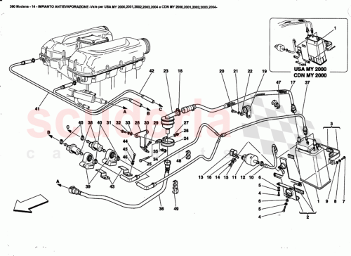 Part Diagram for Ferrari 179425