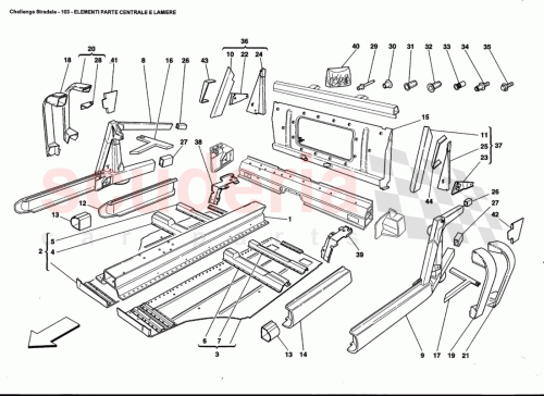 Part Diagram for Ferrari 67958600
