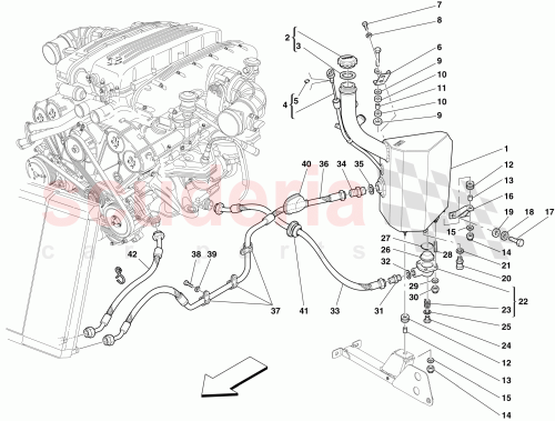 Part Diagram for Ferrari 199105
