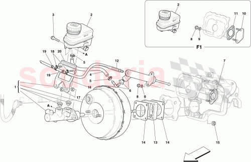 Part Diagram for Ferrari 250118