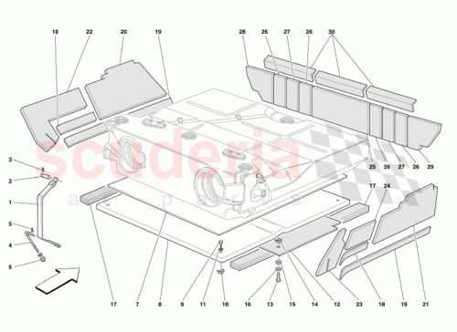 Part Diagram for Ferrari 142798