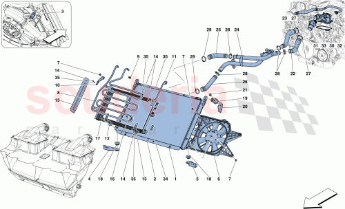 Part Diagram for Ferrari 333888