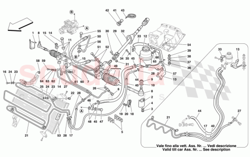 Part Diagram for Ferrari 171359