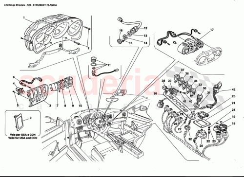 Part Diagram for Ferrari 67786500