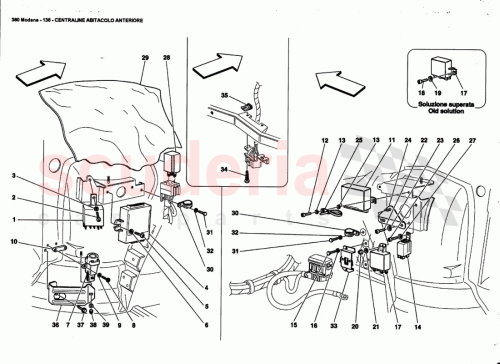 Part Diagram for Ferrari 175222