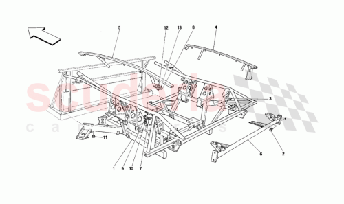 Part Diagram for Ferrari 165706