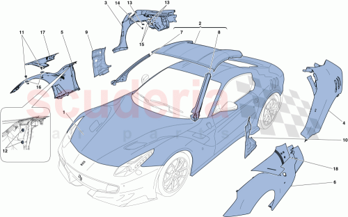 Part Diagram for Ferrari 87086911