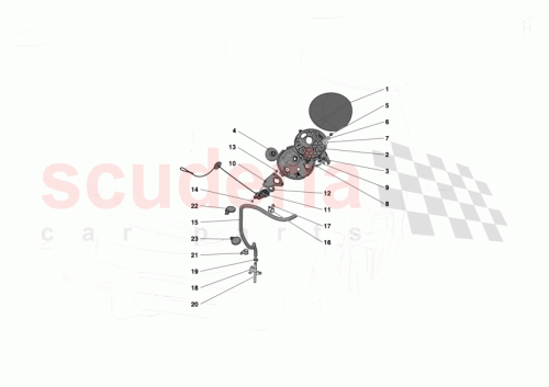 Part Diagram for Ferrari 55018643
