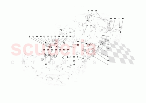 Part Diagram for Ferrari 941383