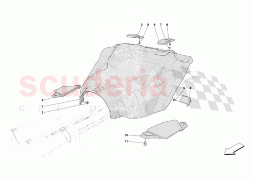 Part Diagram for Ferrari 887667