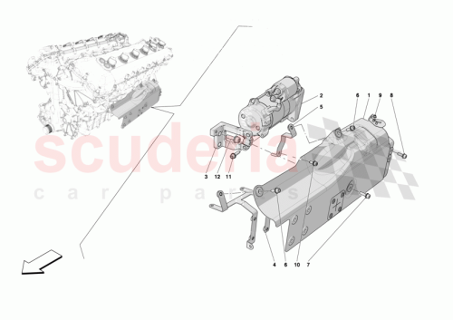 Part Diagram for Ferrari 887529