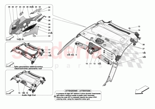 Part Diagram for Ferrari 914758