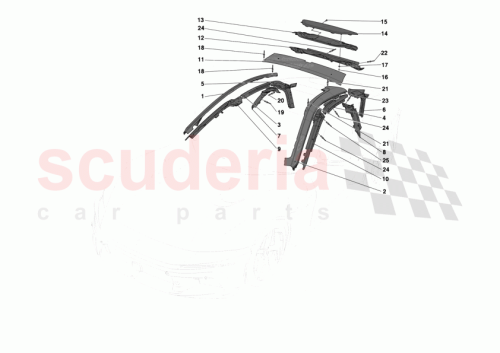 Part Diagram for Ferrari 742349