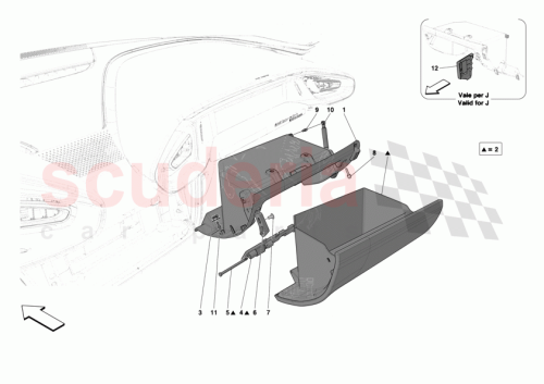 Part Diagram for Ferrari 070008480